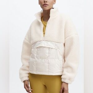 Fabletics Sherpa Fleece Jacket (3X) plus size cozy winter